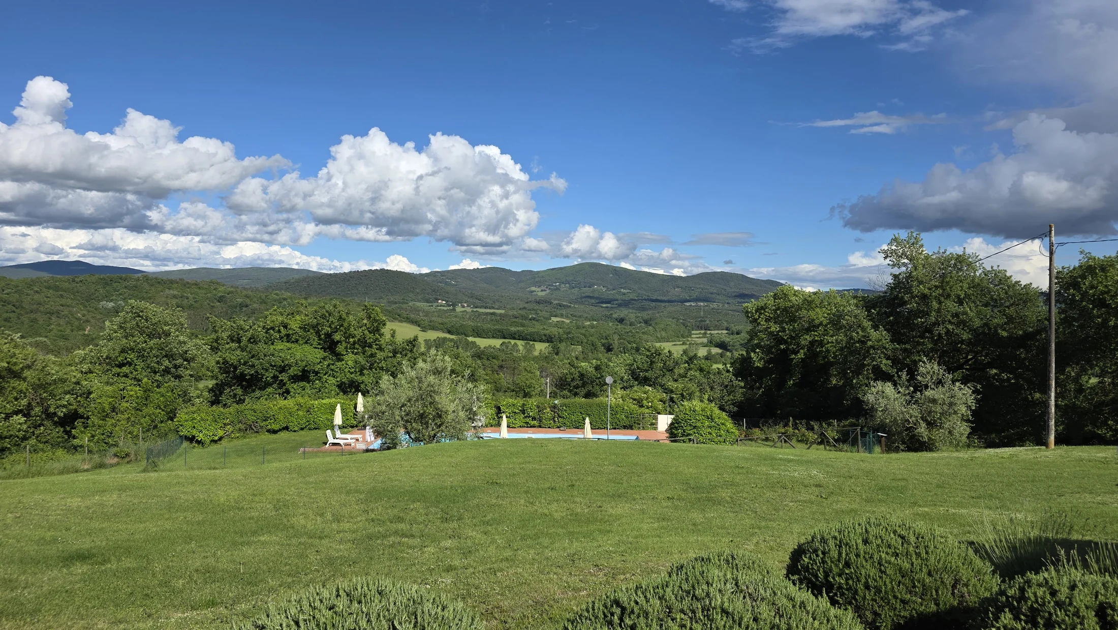 Il paesaggio della tenuta